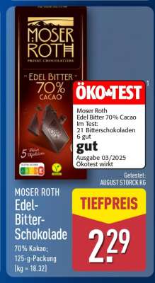 MOSER ROTH Edel-Bitter-Schokolade