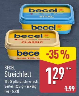 BECEL Streichfett