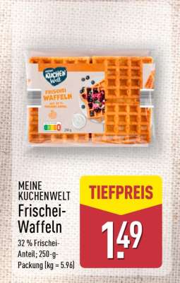 MEINE KUCHENWELT Frischei-Waffeln