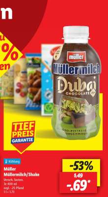 Müller Müllermilch/Shake