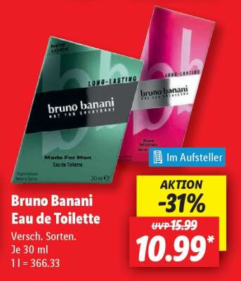Bruno Banani Eau de Toilette