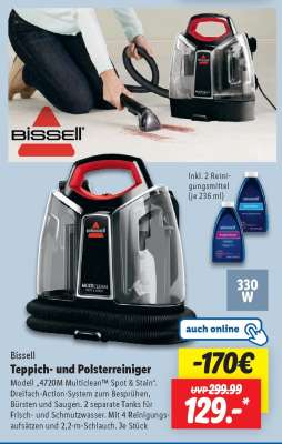 Bissell Teppich- und Polsterreiniger