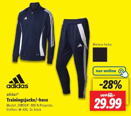 adidas® Trainingsjacke/-hose