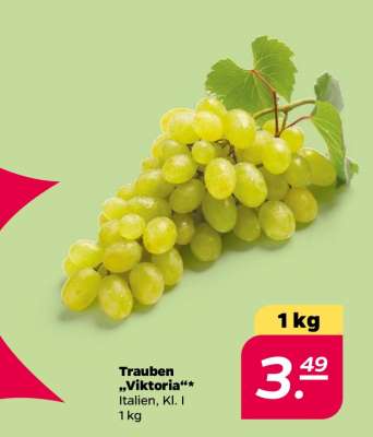 Trauben „Viktoria“*