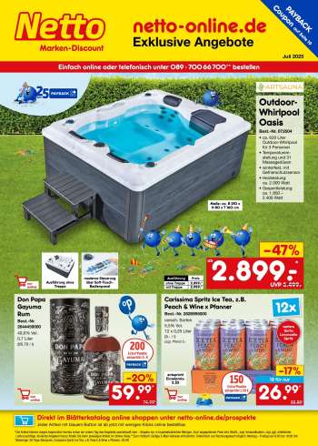thumbnail - Netto Marken-Discount Prospekt - Online-Angebote Juli