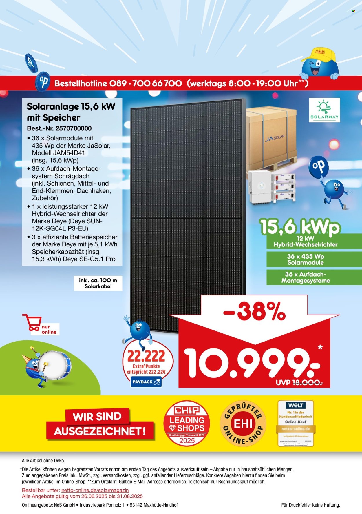 Netto Marken-Discount Prospekte  - 26.06.2025 - 31.08.2025. Seite 12