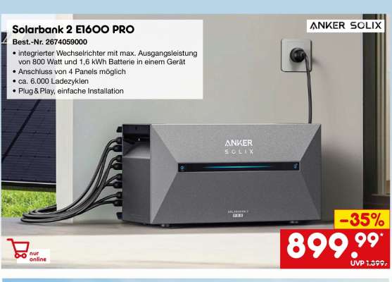 Solarbank 2 E1600 PRO