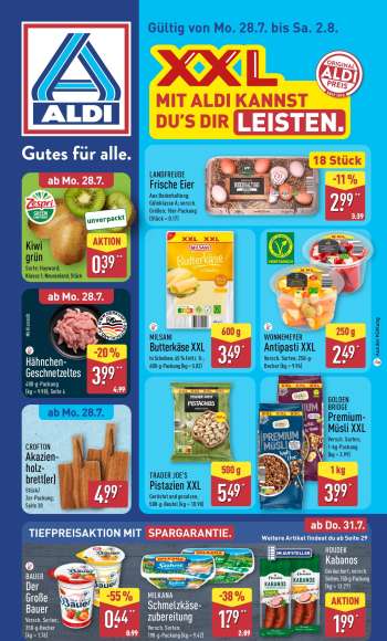 Prospekte ALDI Nord - 28.07.2025 - 2.08.2025.