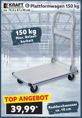 Plattformwagen 150 kg