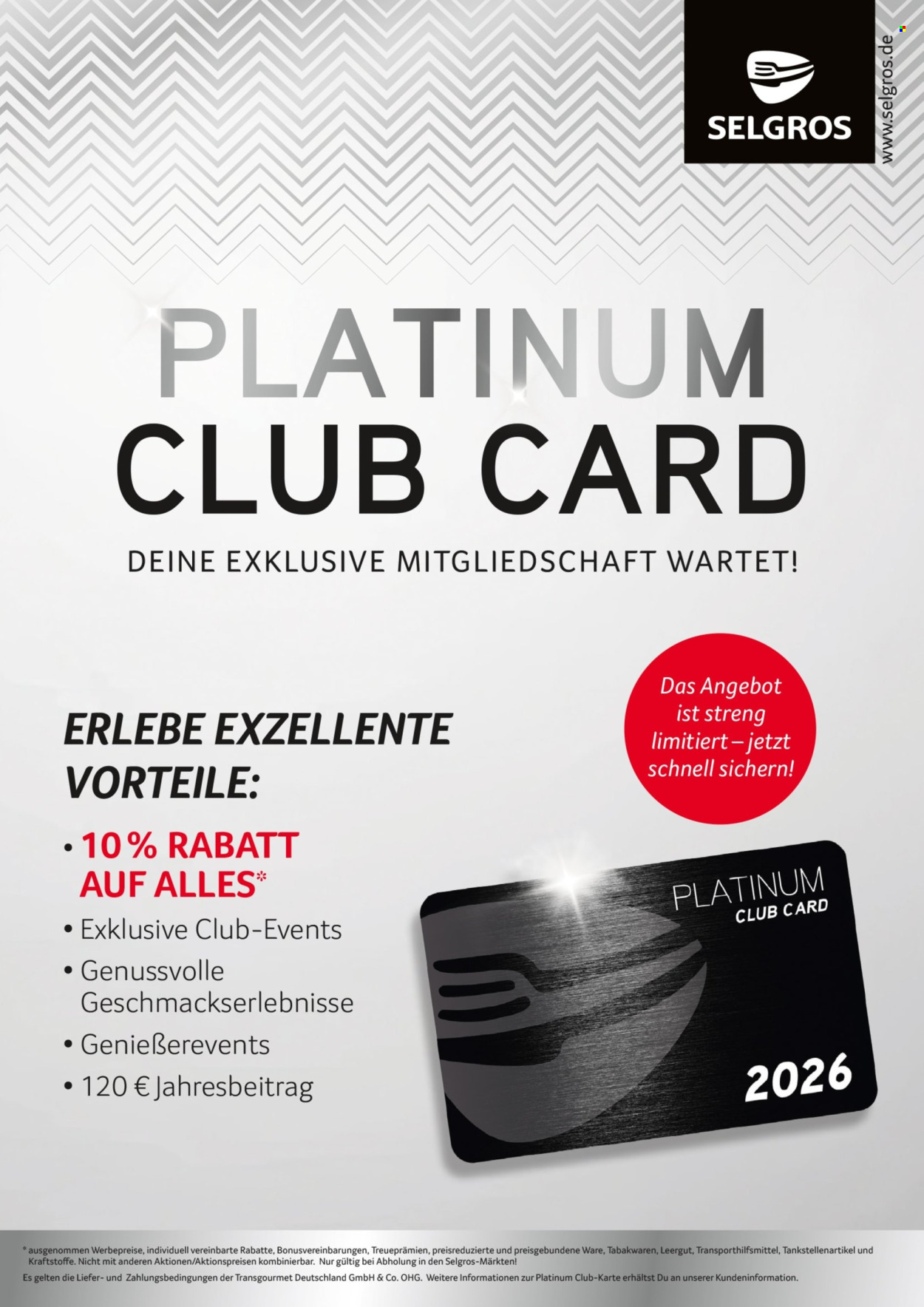 Selgros Prospekte  - 2.02.2026 - 31.12.2026. Seite 1
