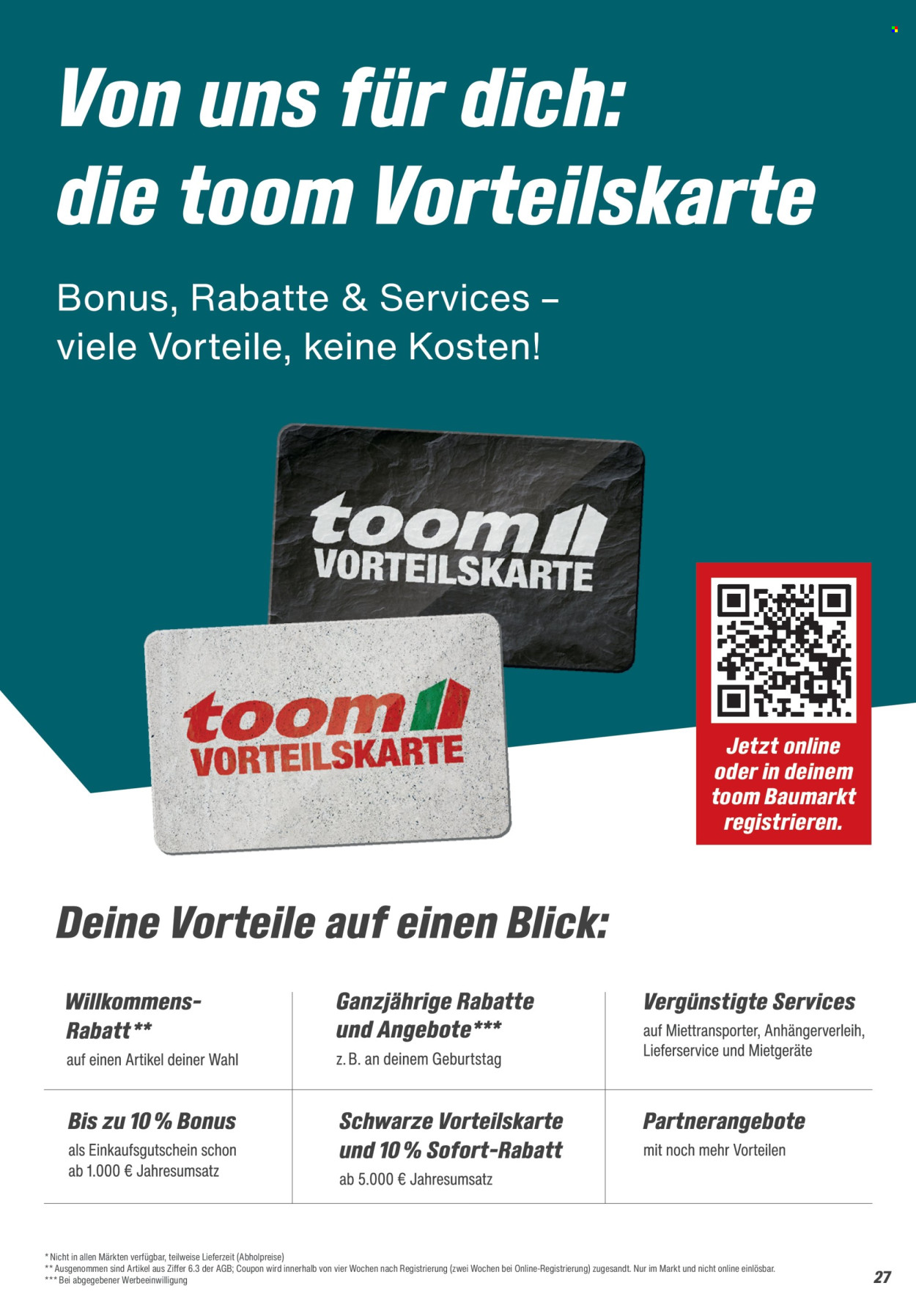 Leták toom Baumarkt - 21.2.2026 - 30.6.2026. Strana 27