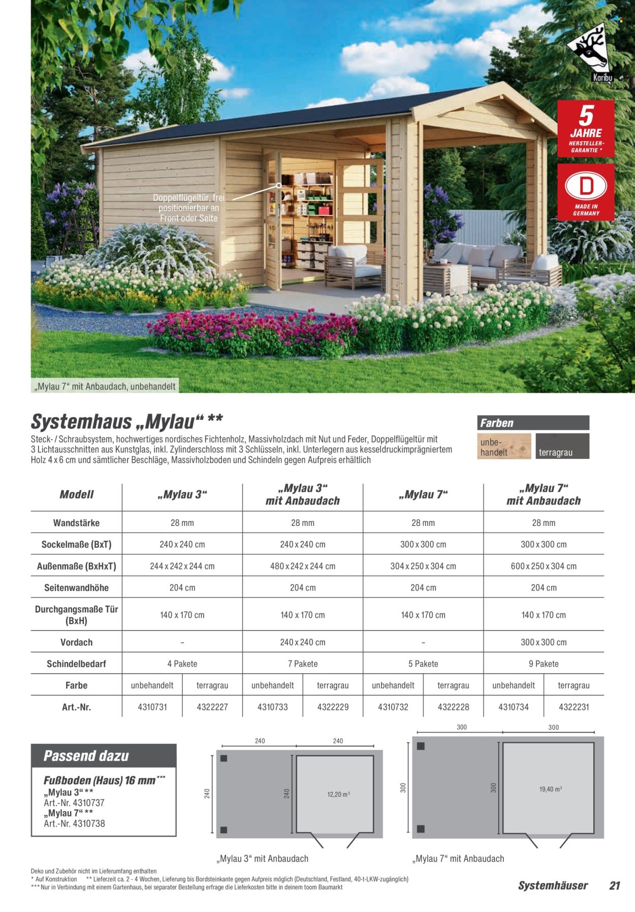 toom Baumarkt Prospekte  - 21.02.2026 - 30.06.2026. Seite 21