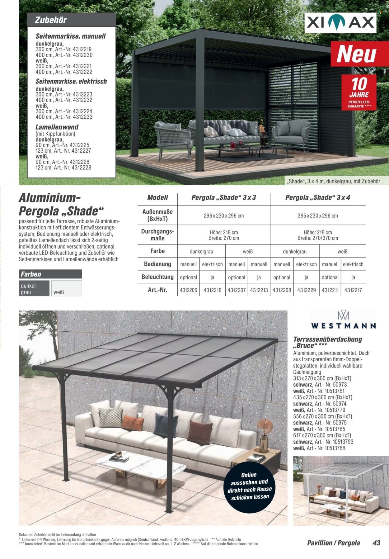 toom Baumarkt Prospekte  - 21.02.2026 - 30.06.2026. Seite 43