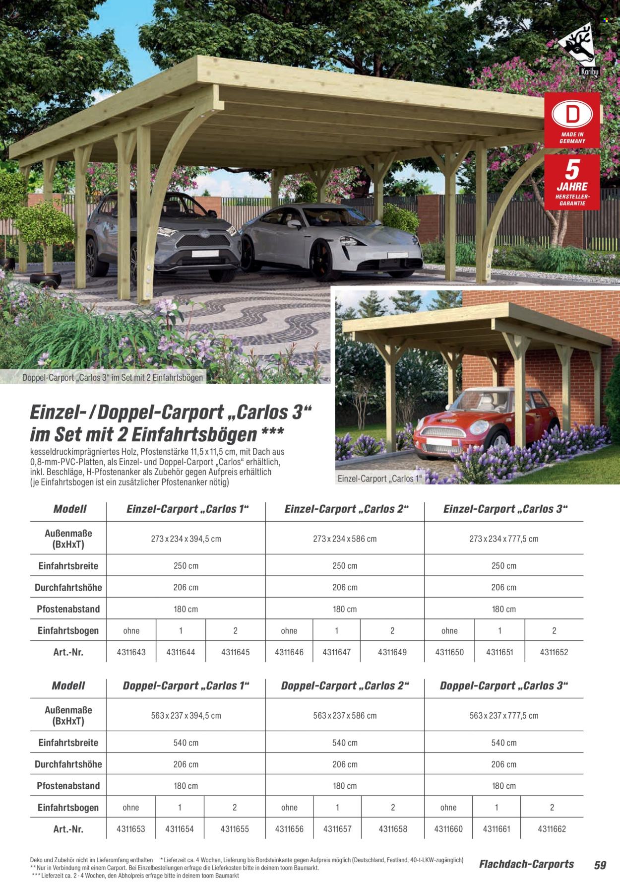 Leták toom Baumarkt - 21.2.2026 - 30.6.2026. Strana 59