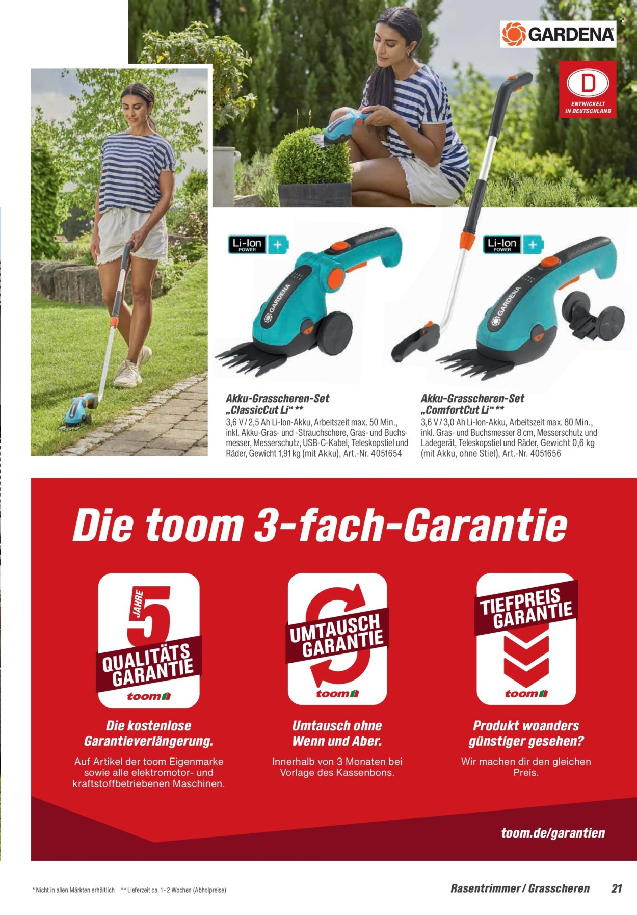 Leták toom Baumarkt - 21.2.2026 - 30.6.2026. Strana 21