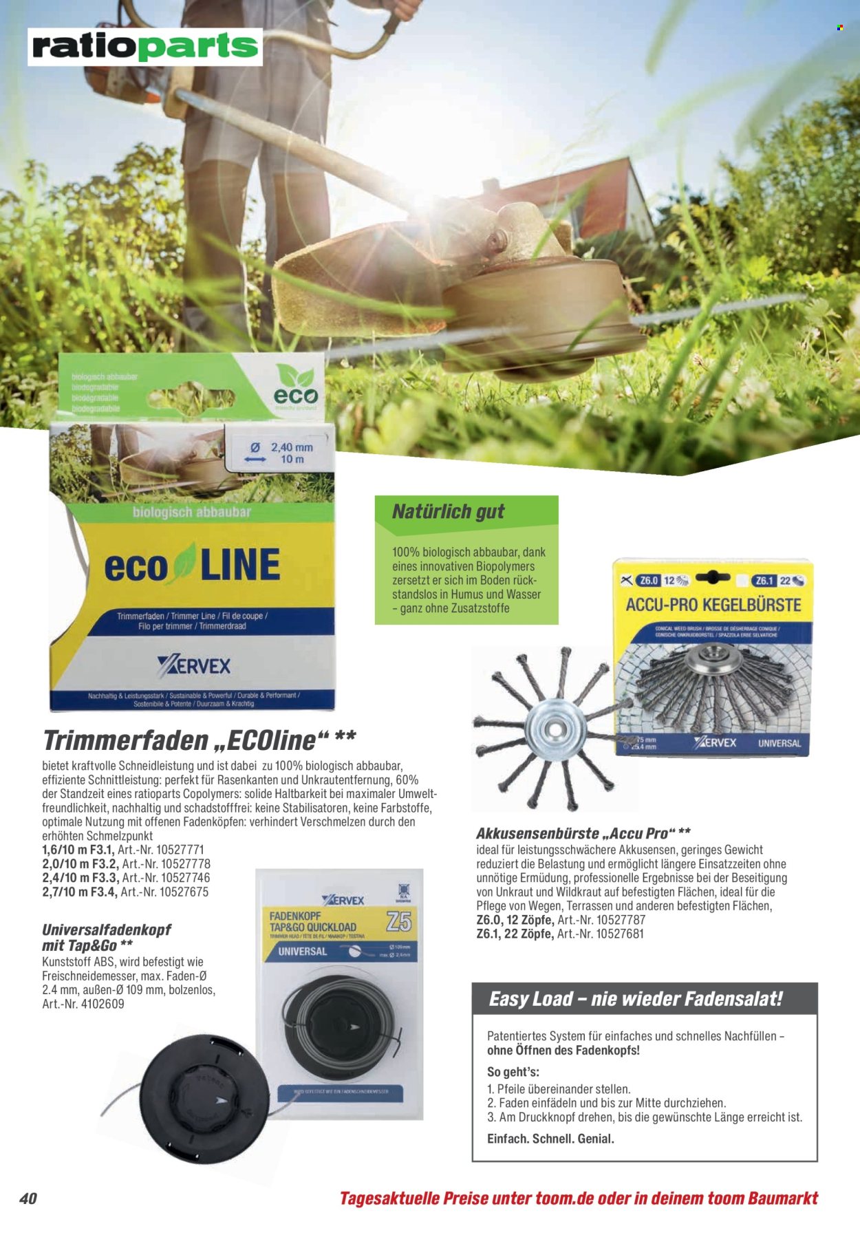 toom Baumarkt Prospekte  - 21.02.2026 - 30.06.2026. Seite 40