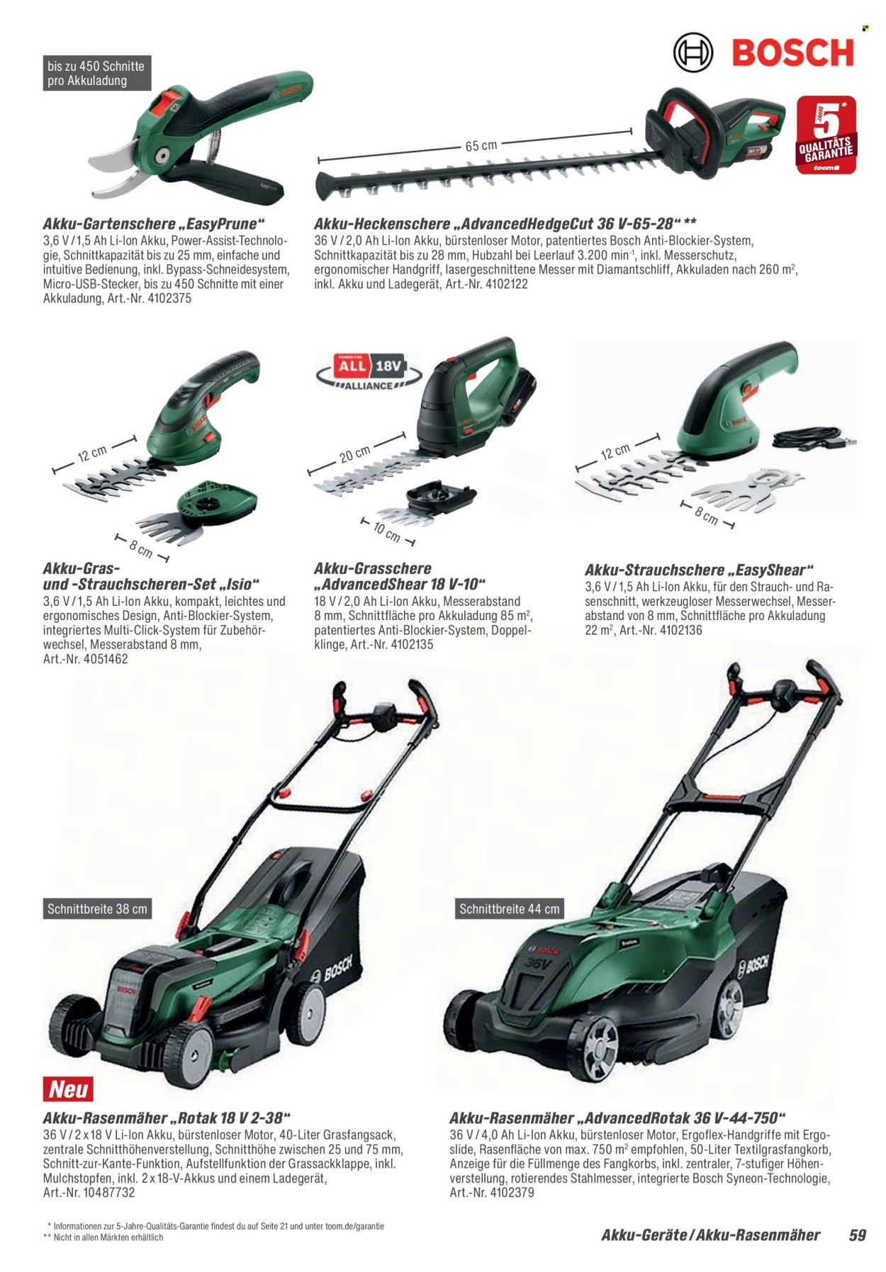 toom Baumarkt Prospekte  - 21.02.2026 - 30.06.2026. Seite 59