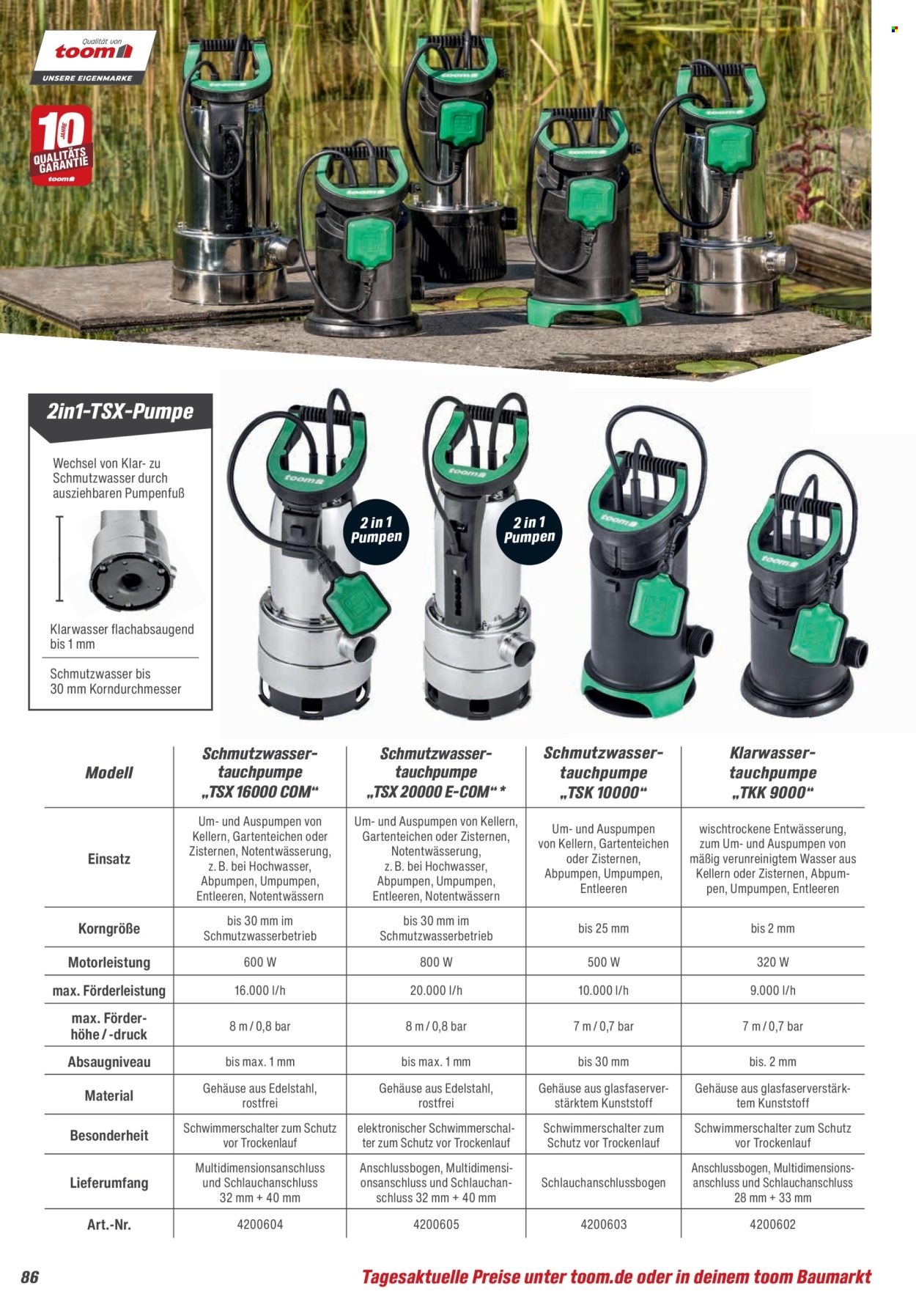 toom Baumarkt Prospekte  - 21.02.2026 - 30.06.2026. Seite 86