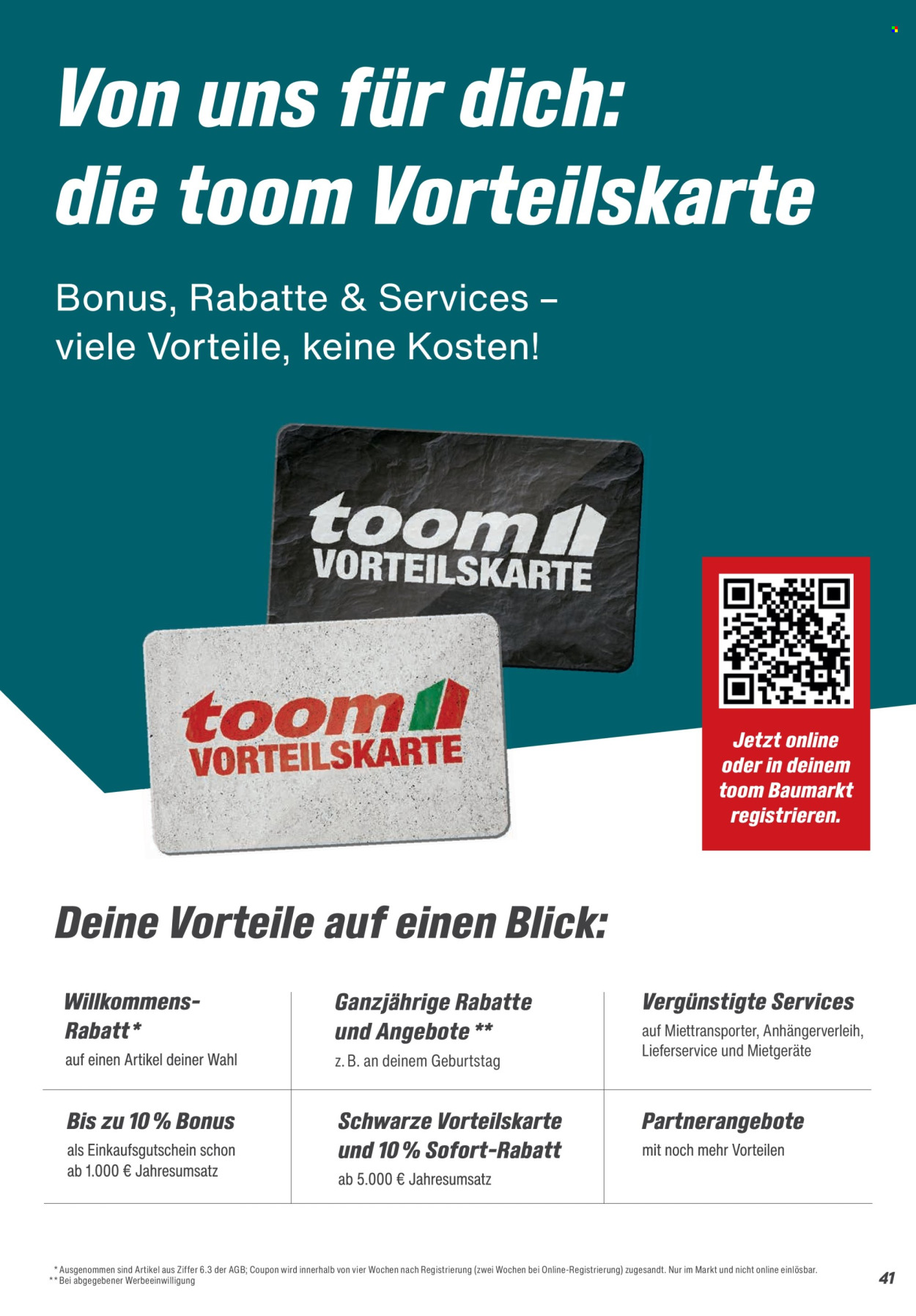 toom Baumarkt Prospekte  - 21.02.2026 - 30.06.2026. Seite 41