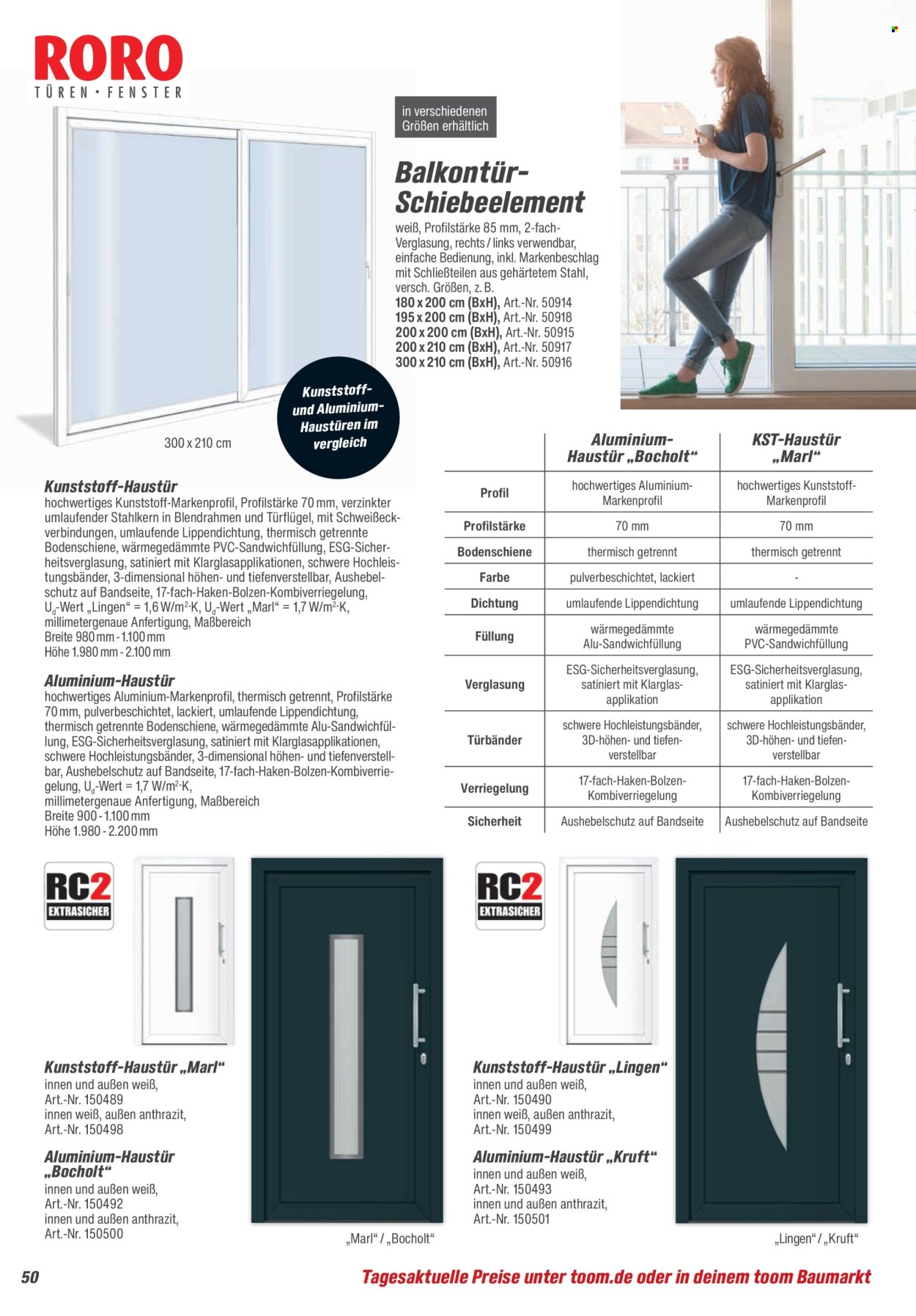 toom Baumarkt Prospekte  - 21.02.2026 - 30.06.2026. Seite 50
