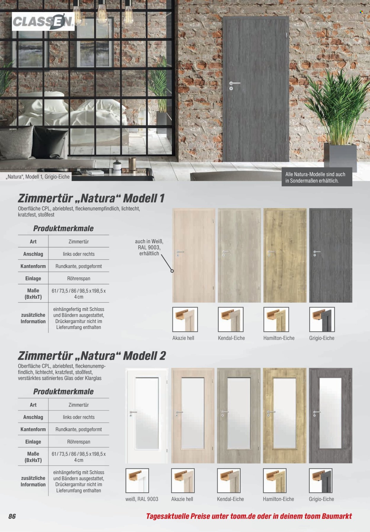 toom Baumarkt Prospekte  - 21.02.2026 - 30.06.2026. Seite 86