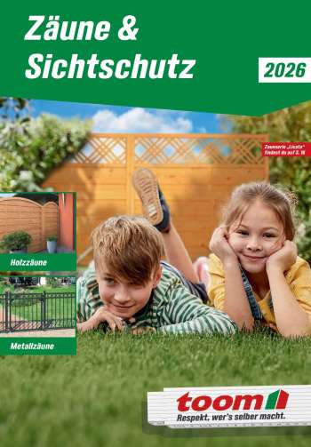 Prospekte toom Baumarkt - 21.02.2026 - 30.06.2026.