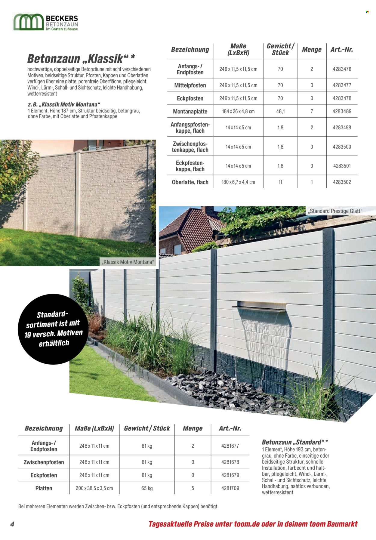 toom Baumarkt Prospekte  - 21.02.2026 - 30.06.2026. Seite 4
