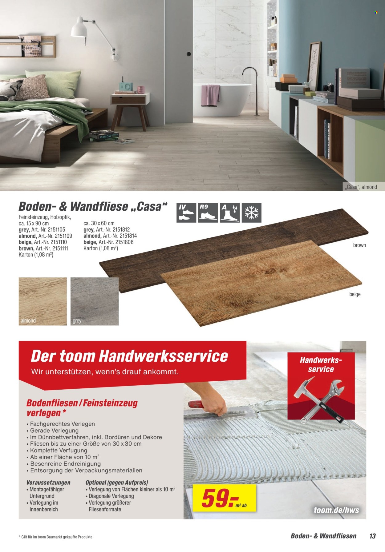 Leták toom Baumarkt - 28.2.2026 - 30.6.2026. Strana 13