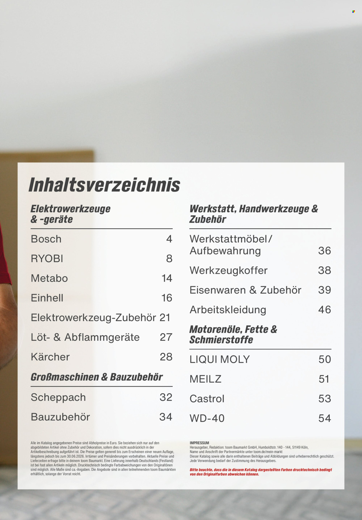 Leták toom Baumarkt - 28.3.2026 - 30.6.2026. Strana 3