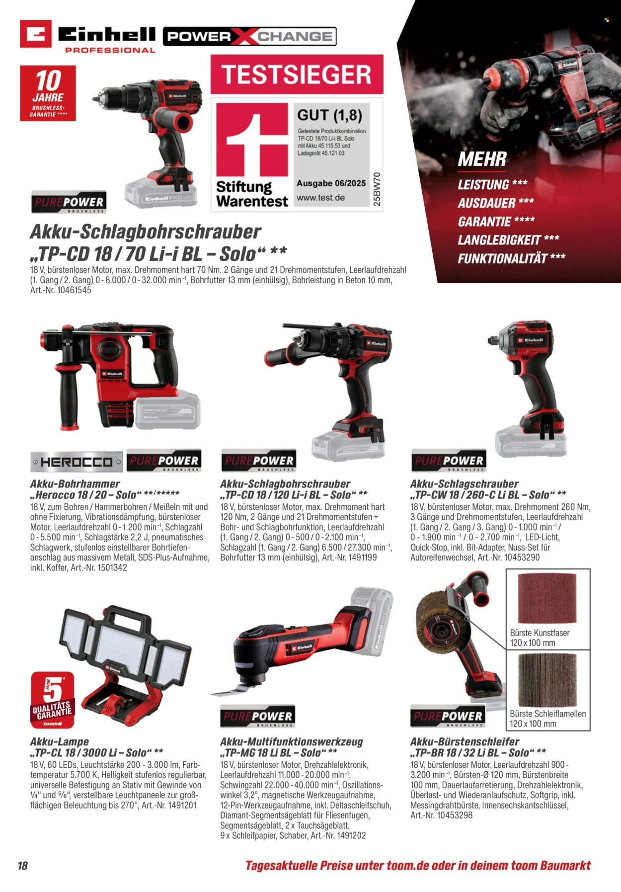 toom Baumarkt Prospekte  - 28.03.2026 - 30.06.2026. Seite 18