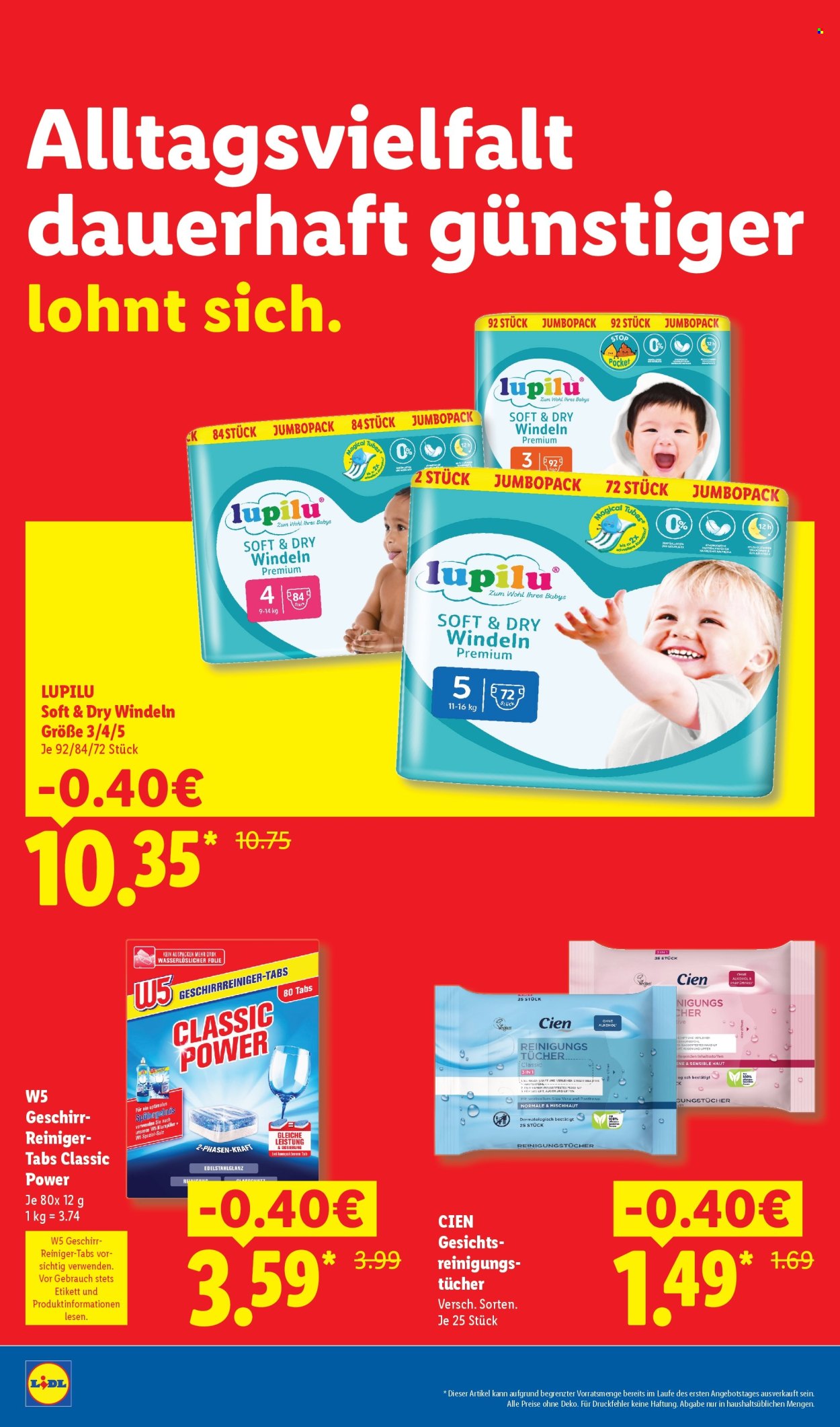 Leták Lidl. Strana 2