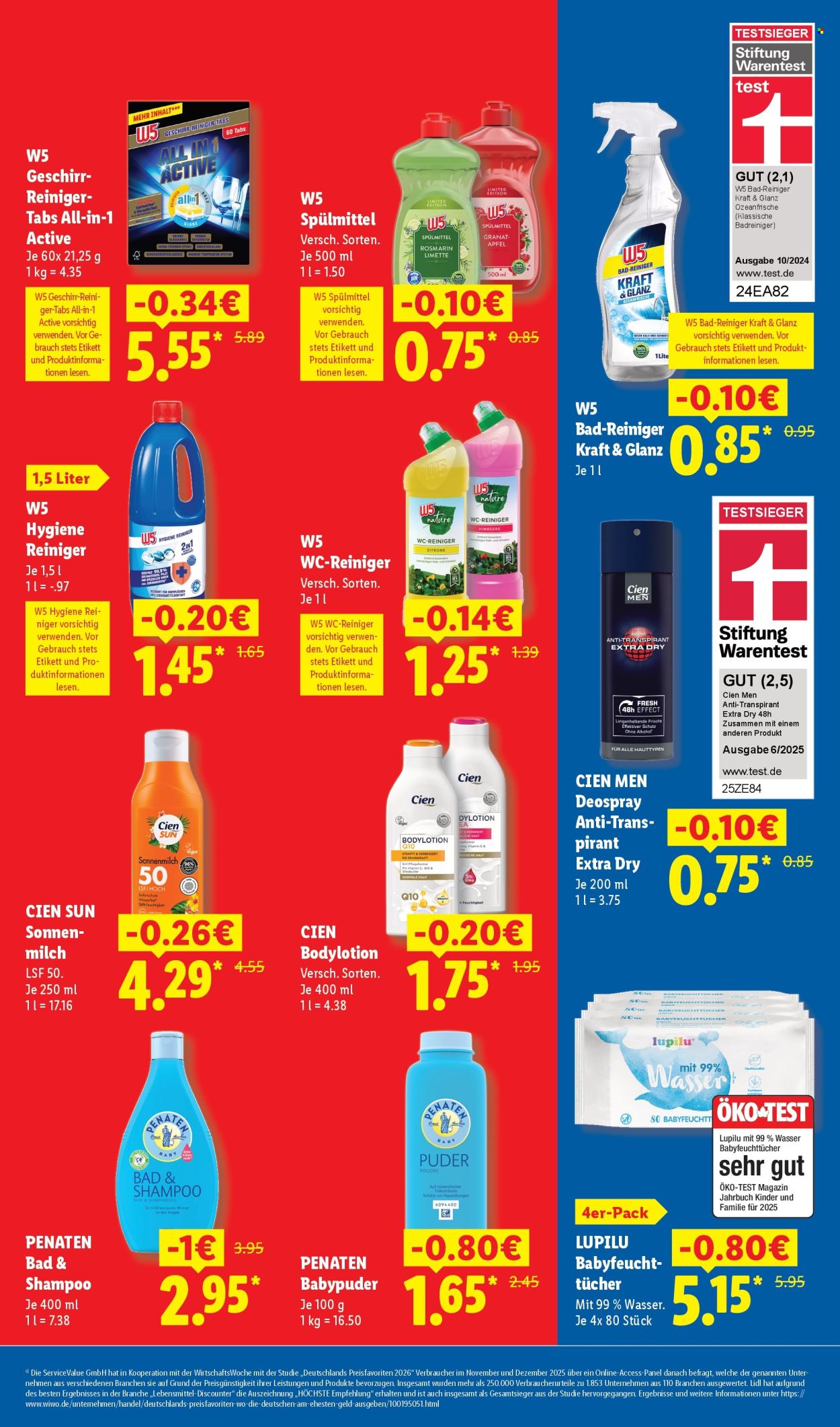 Leták Lidl. Strana 3