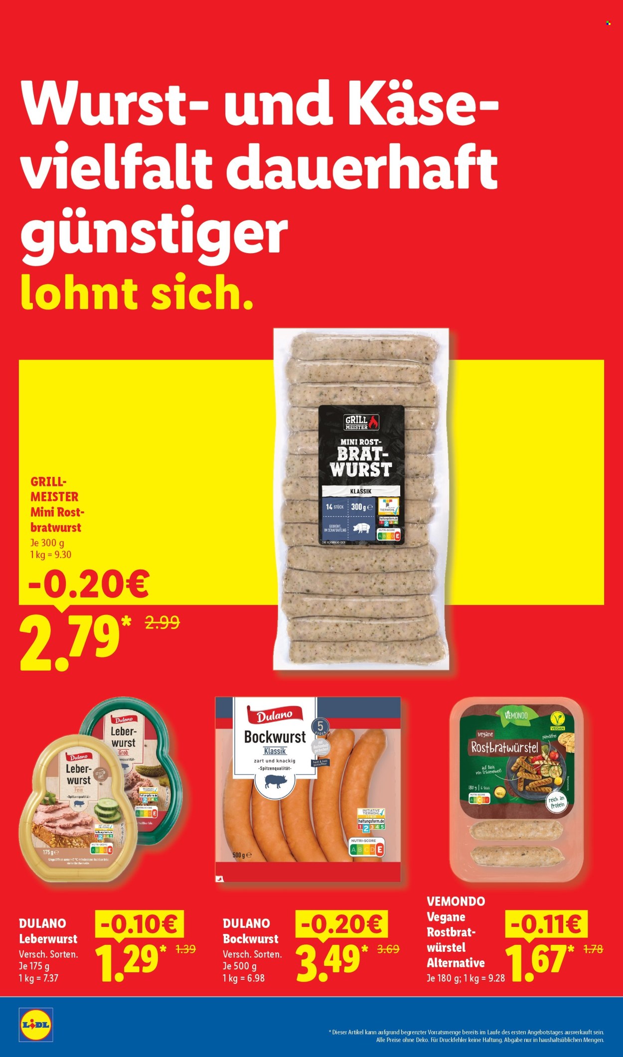 Leták Lidl. Strana 18