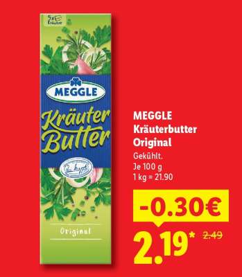 Meggle Kräuterbutter Original