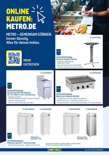 Prospekte Metro - 13.04.2026 - 31.07.2026.