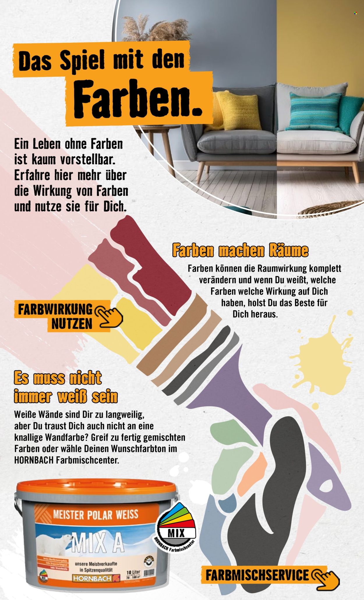 Leták Hornbach. Strana 2