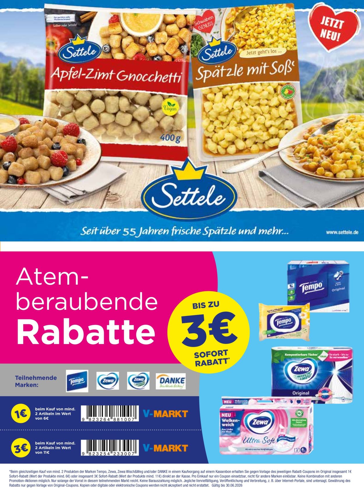 Leták V-Markt - 1.5.2026 - 30.6.2026. Strana 45