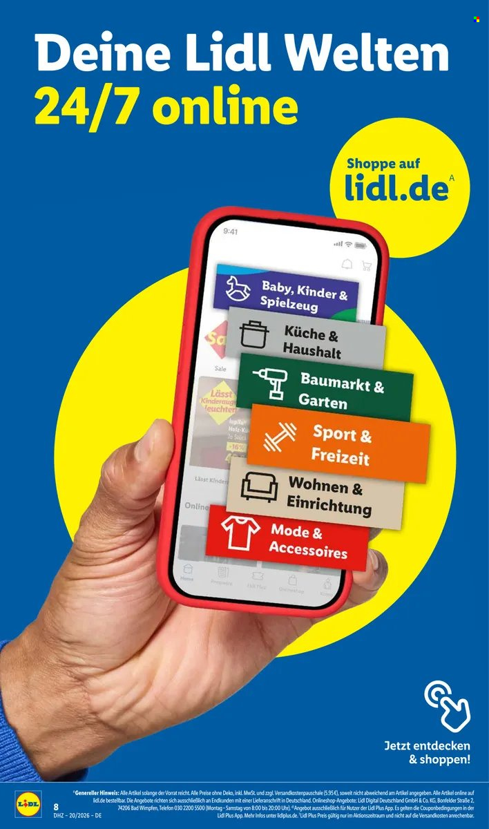 Leták Lidl. Strana 8