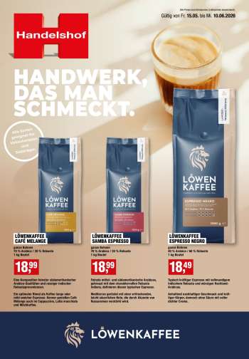 Prospekte Handelshof - 15.05.2026 - 10.06.2026.
