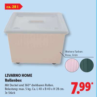 LIVARNO home Rollenbox