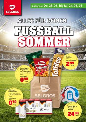 Prospekte Selgros - 28.05.2026 - 24.06.2026.