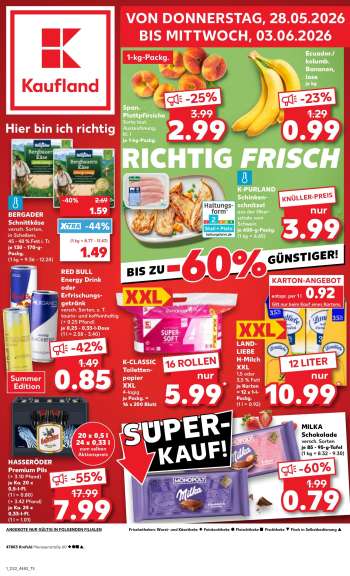 Prospekte Kaufland - 28.05.2026 - 3.06.2026.