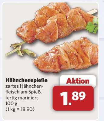 Hähnchenspieße