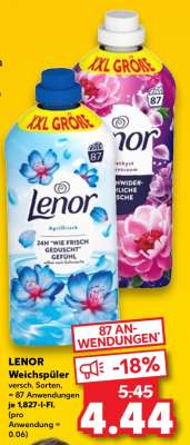 Lenor Weichspüler