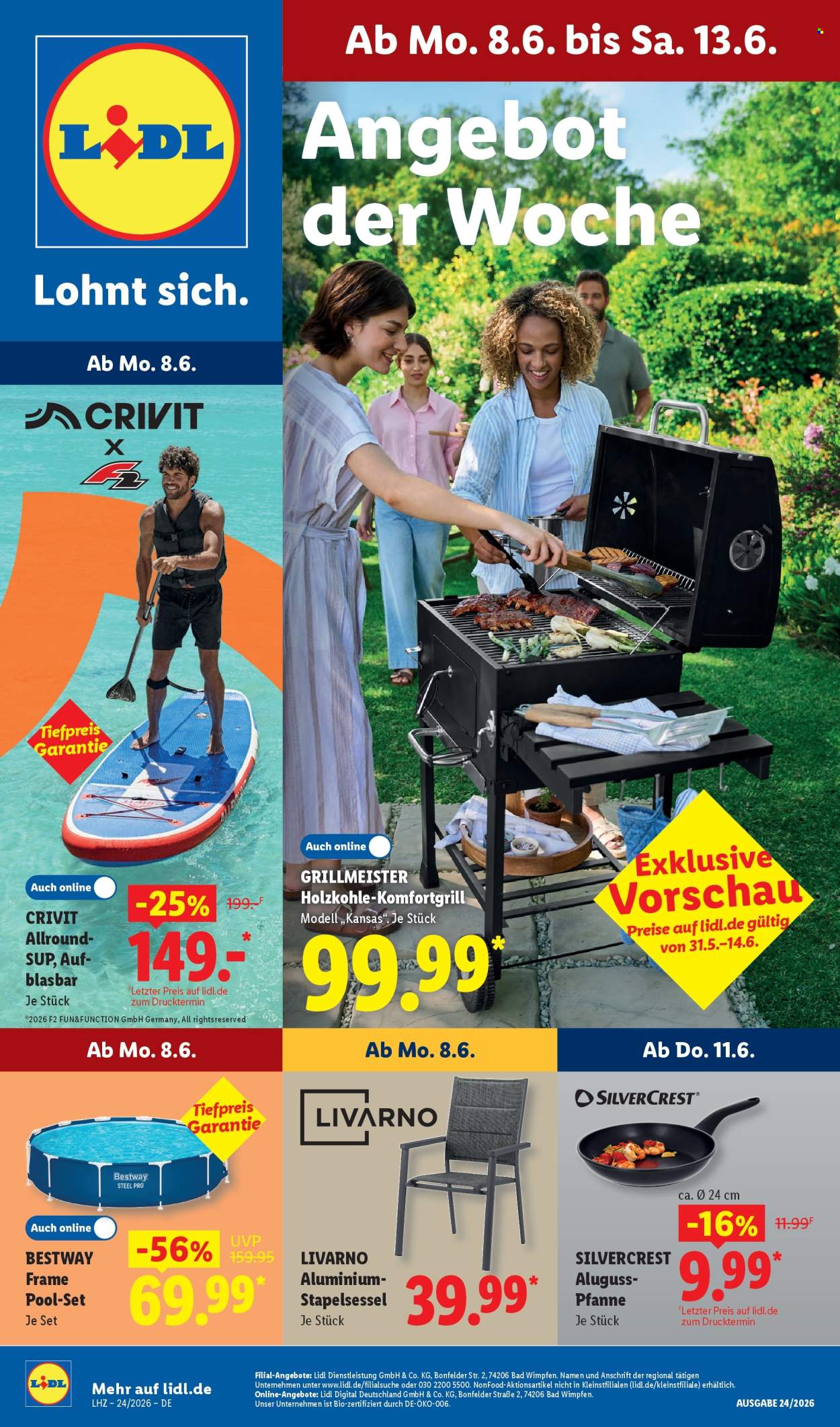 Leták Lidl - 8.6.2026 - 13.6.2026. Strana 1