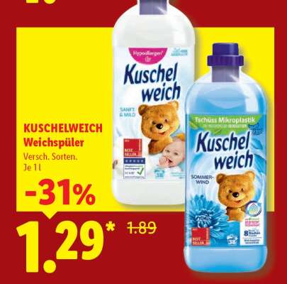 KUSCHELWEICH Weichspüler