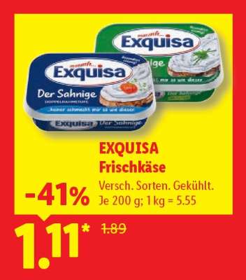 Exquisa Frischkäse