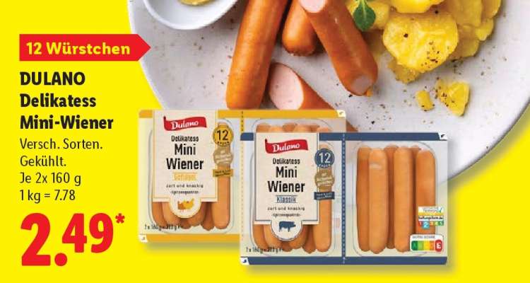 Dulano Delikatess Mini-Wiener