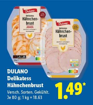 Dulano Delikatess Hähnchenbrust