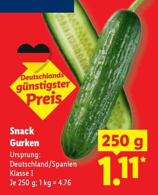 Snack Gurken